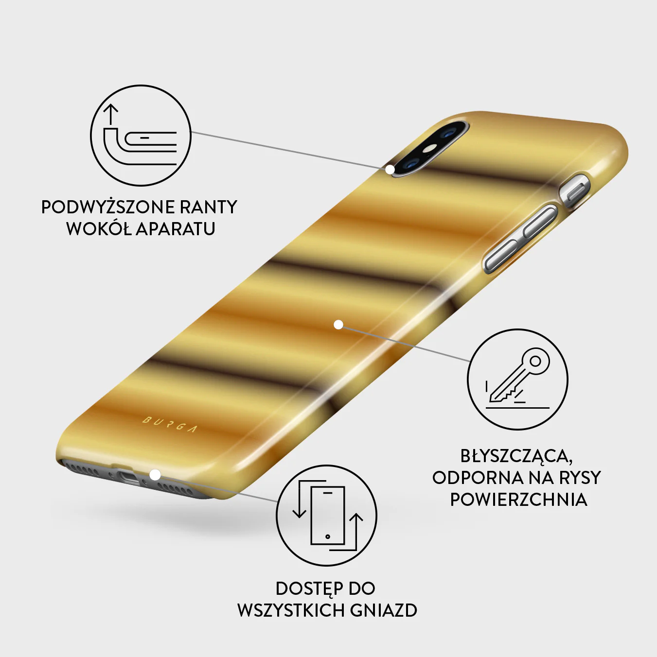Saturn - iPhone X / XS Etui - Image 3