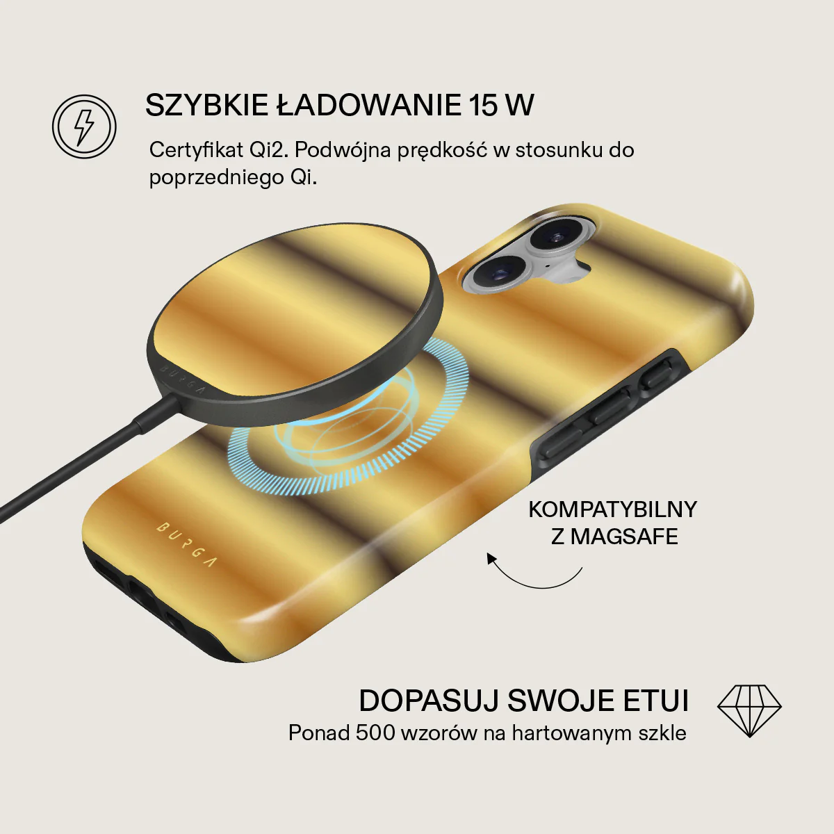 Saturn - Magnetyczna ładowarka bezprzewodowa - Image 5