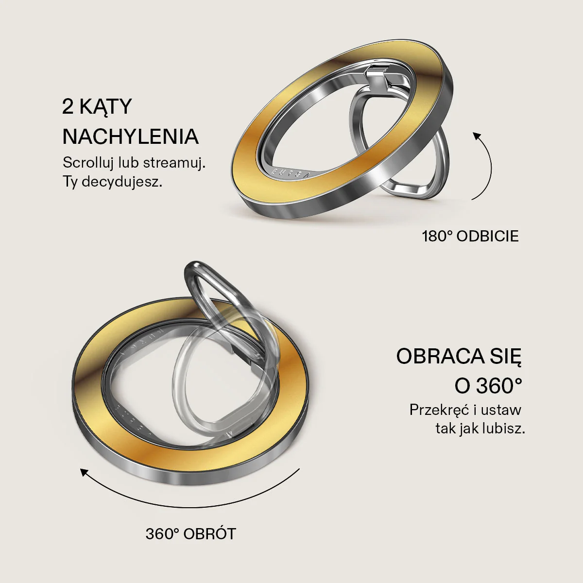 Saturn - Magnetyczny Okrągły Uchwyt - Image 3