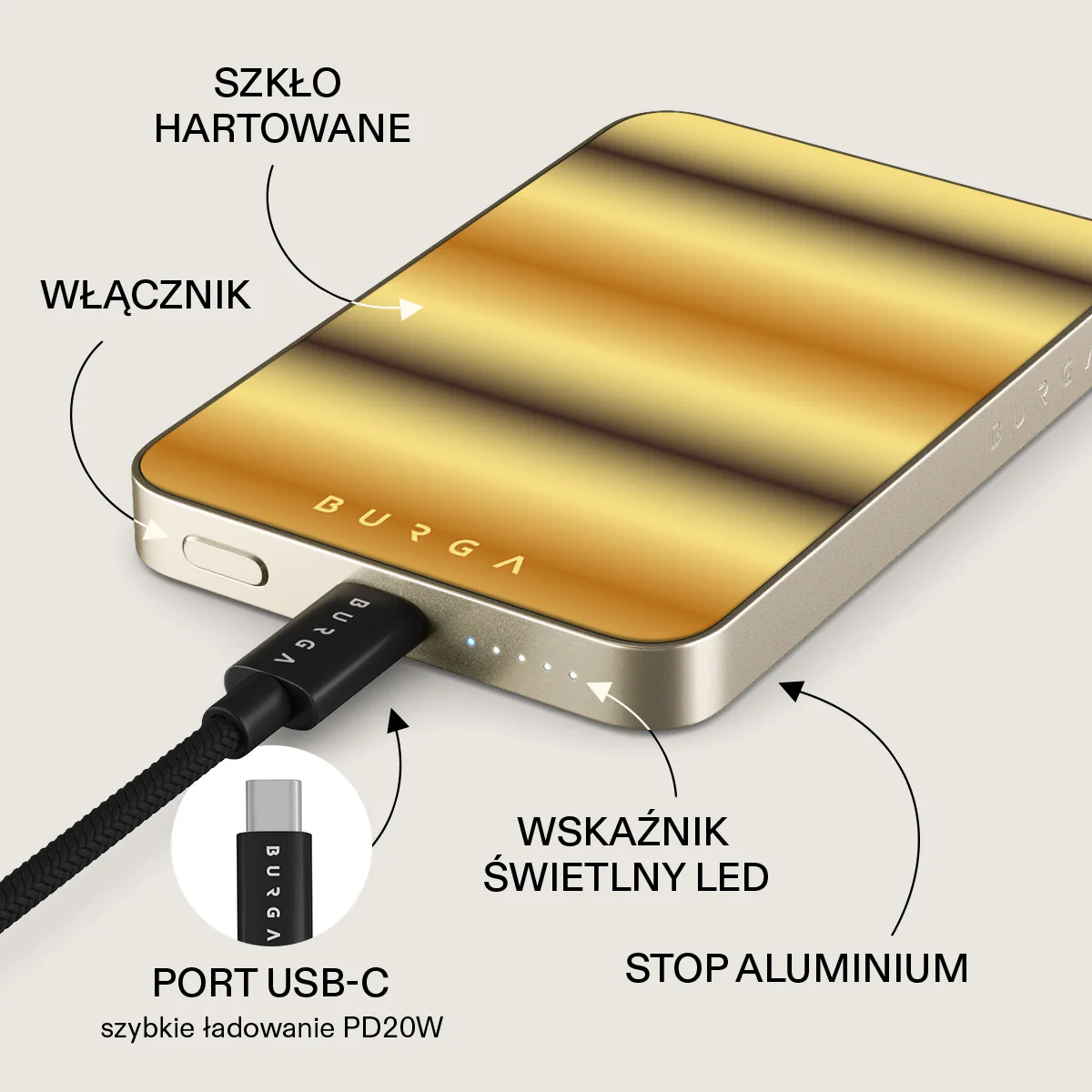 Saturn - Magnetyczny power bank - Image 10