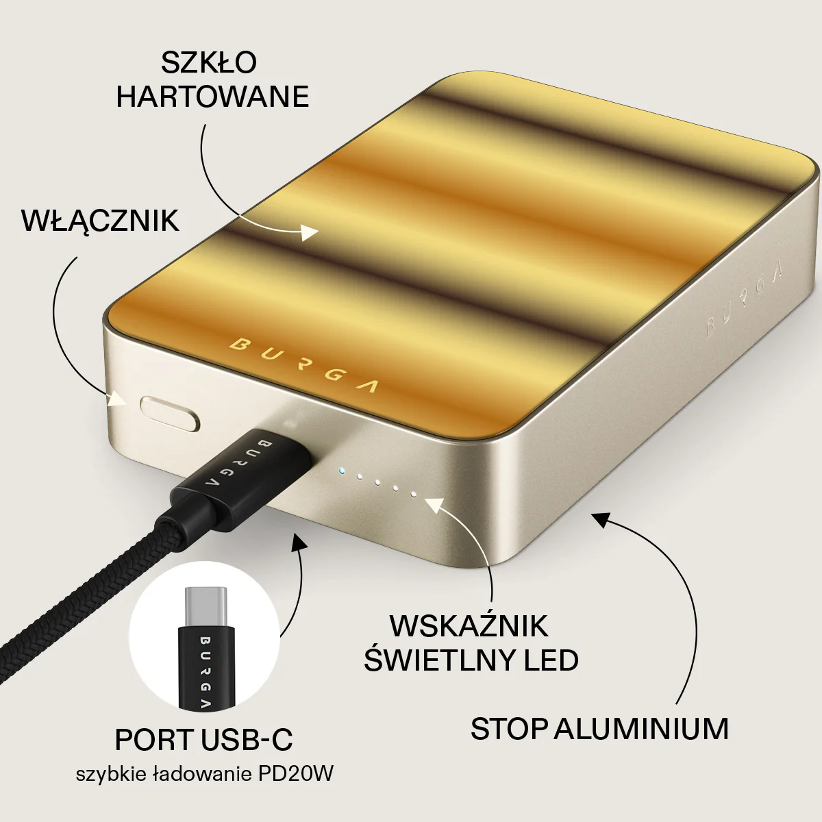 Saturn - Magnetyczny power bank - Image 40