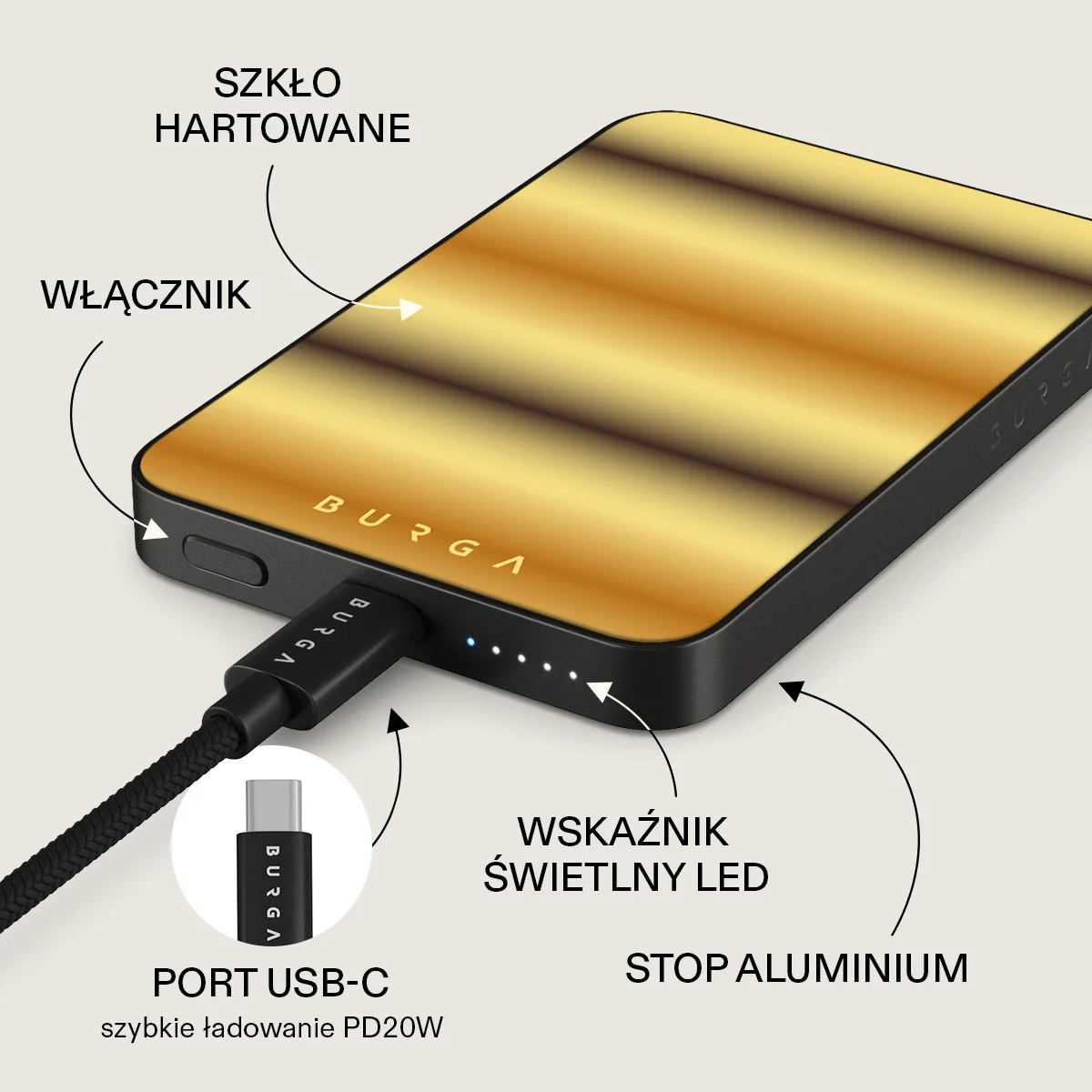 Saturn - Magnetyczny power bank - Image 5