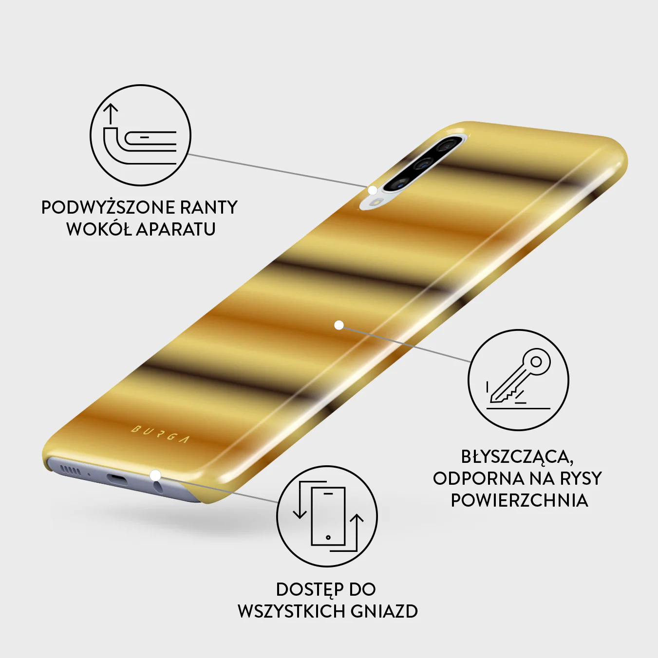 Saturn - Samsung Galaxy A50 Etui - Image 3