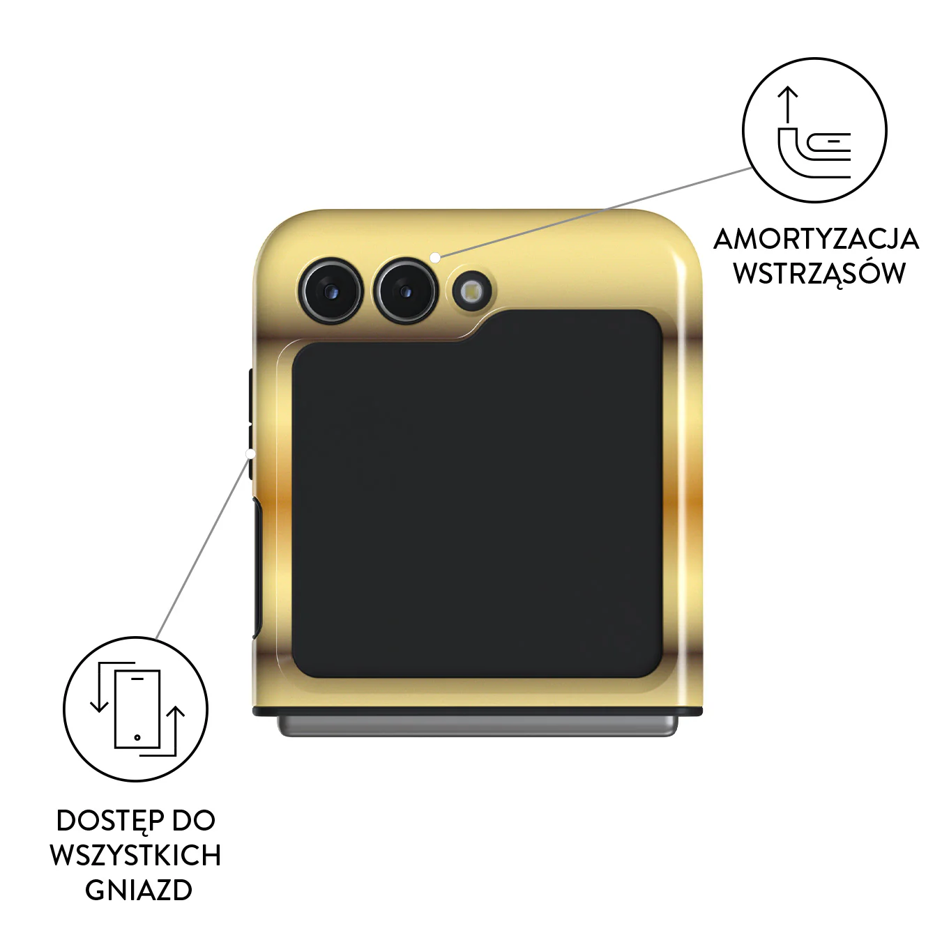 Saturn - Samsung Galaxy Z Flip 5 Etui - Image 3