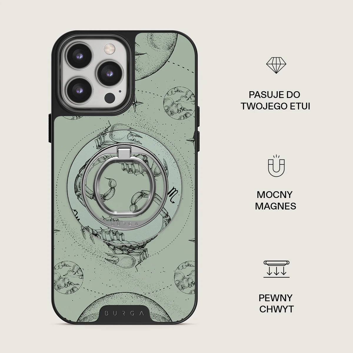 Scorpio - Magnetyczny Okrągły Uchwyt - Image 14