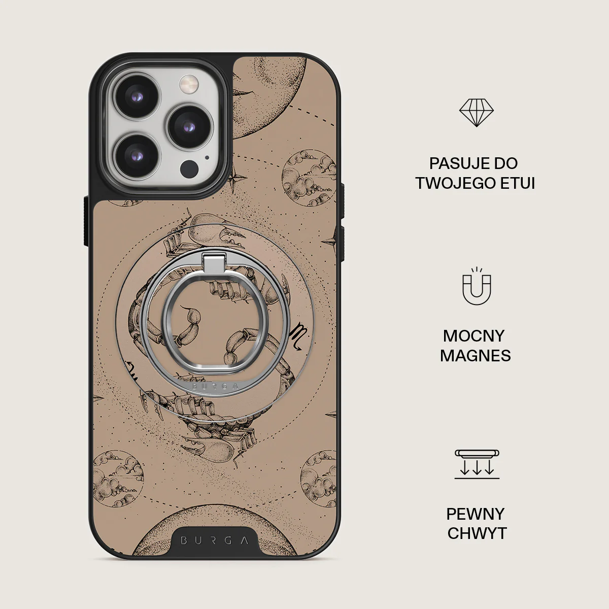 Scorpio - Magnetyczny Okrągły Uchwyt - Image 18