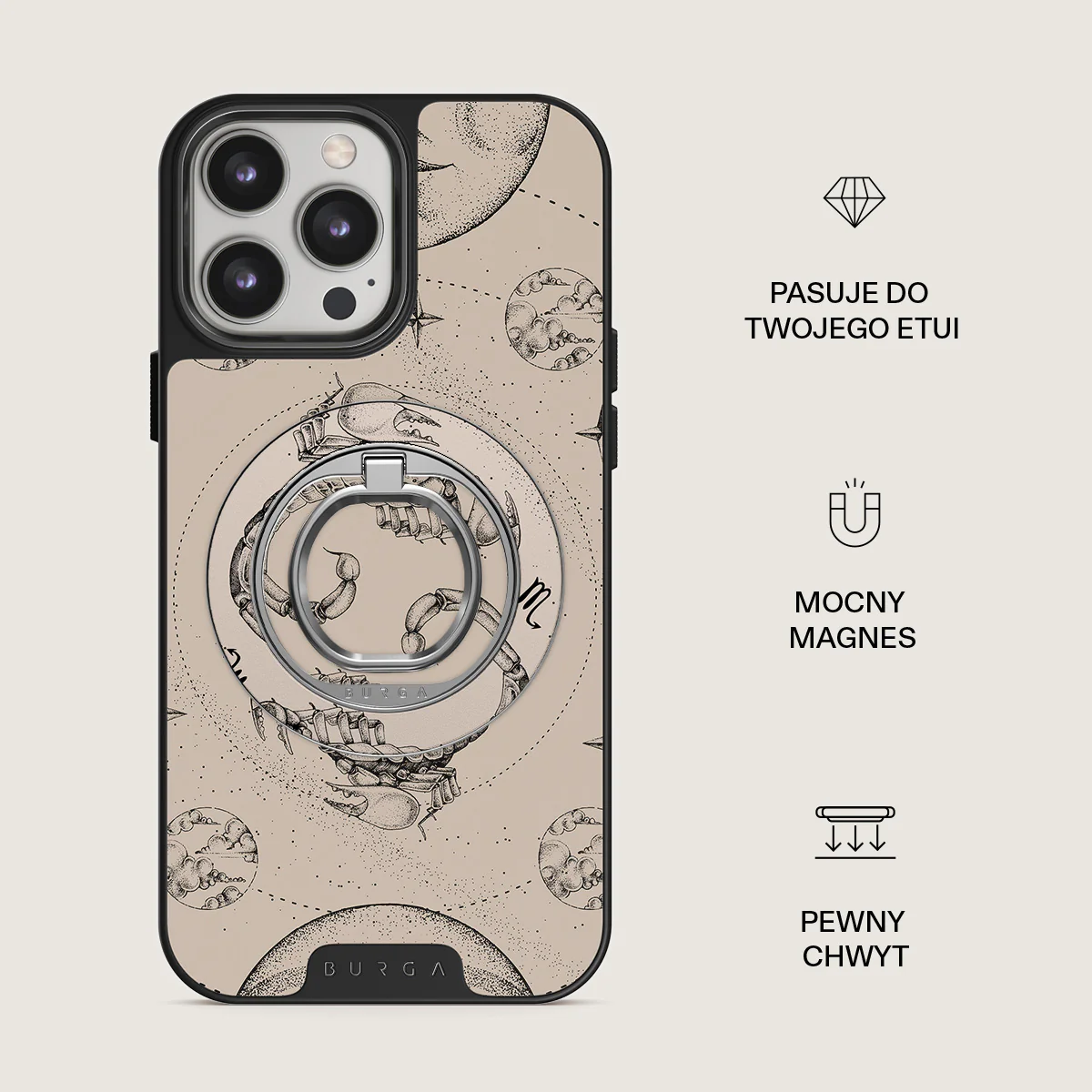 Scorpio - Magnetyczny Okrągły Uchwyt - Image 2