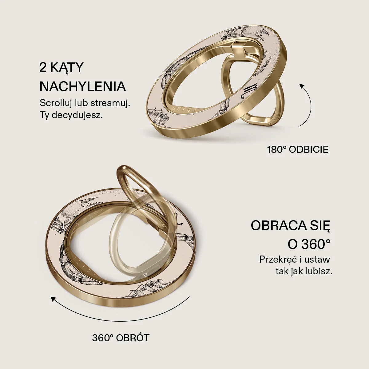Scorpio - Magnetyczny Okrągły Uchwyt - Image 23