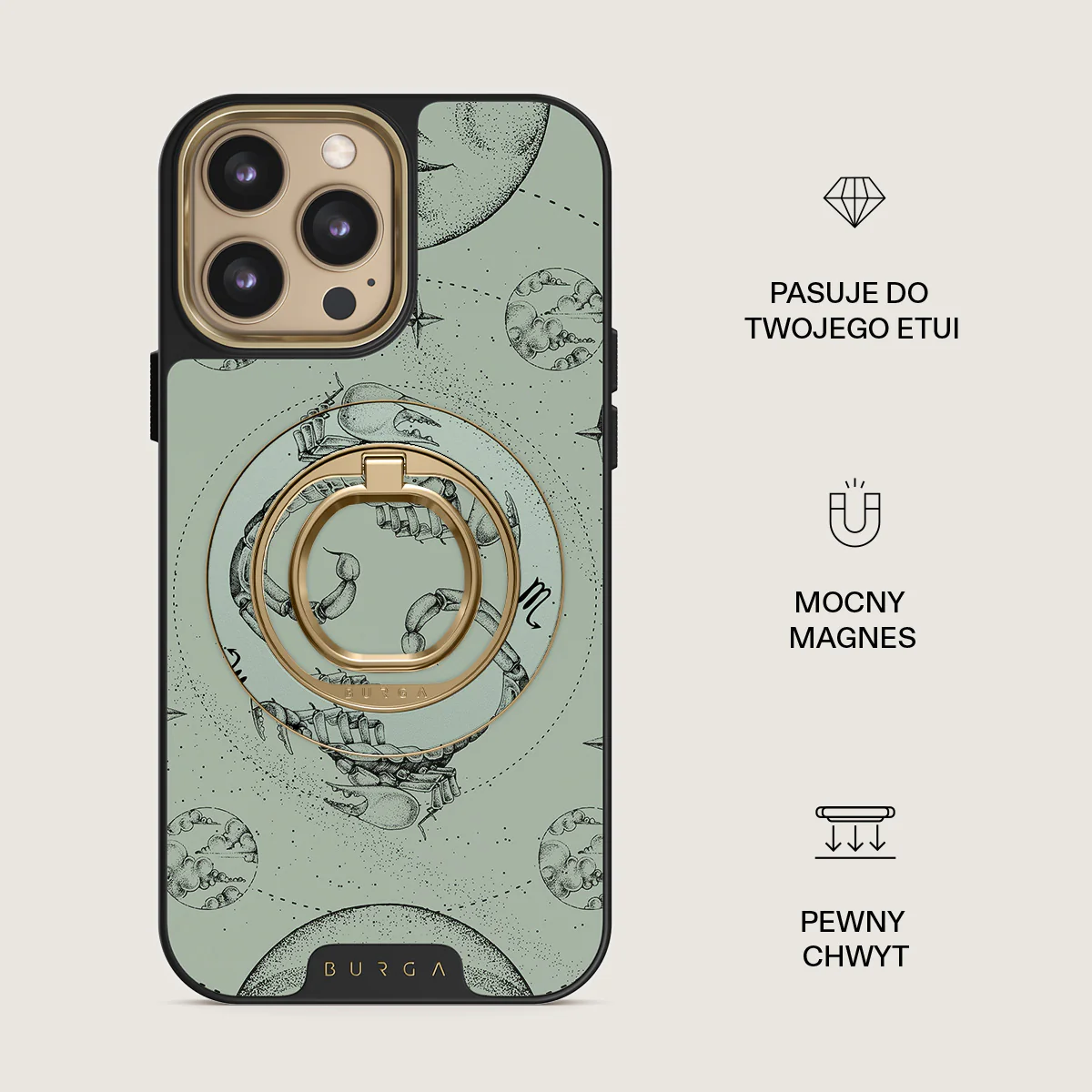 Scorpio - Magnetyczny Okrągły Uchwyt - Image 34
