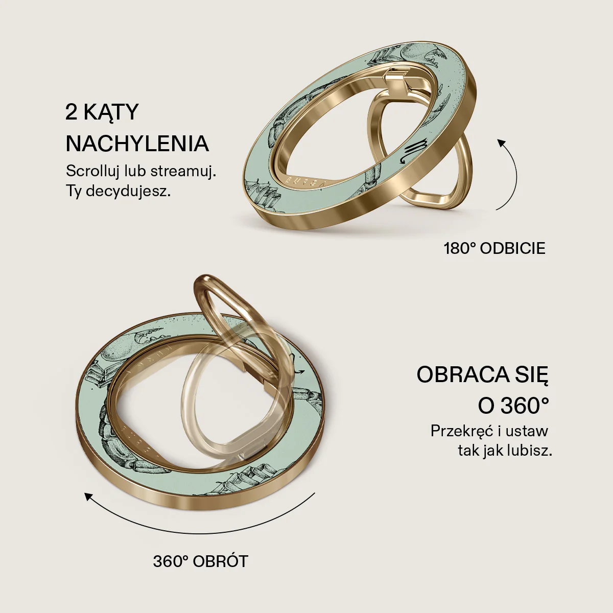 Scorpio - Magnetyczny Okrągły Uchwyt - Image 35