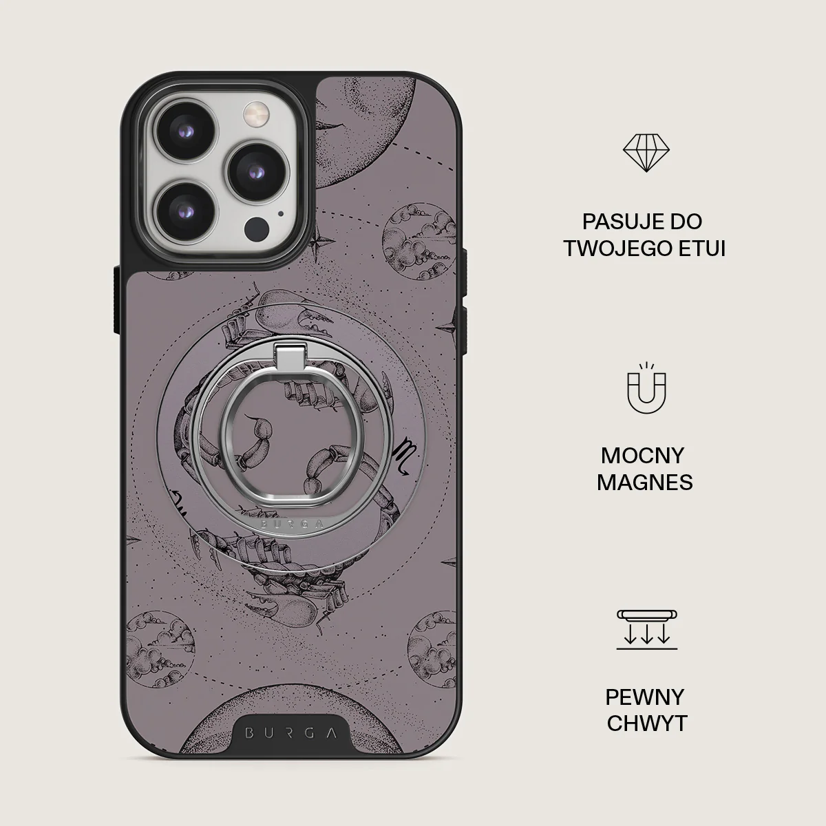 Scorpio - Magnetyczny Okrągły Uchwyt - Image 6