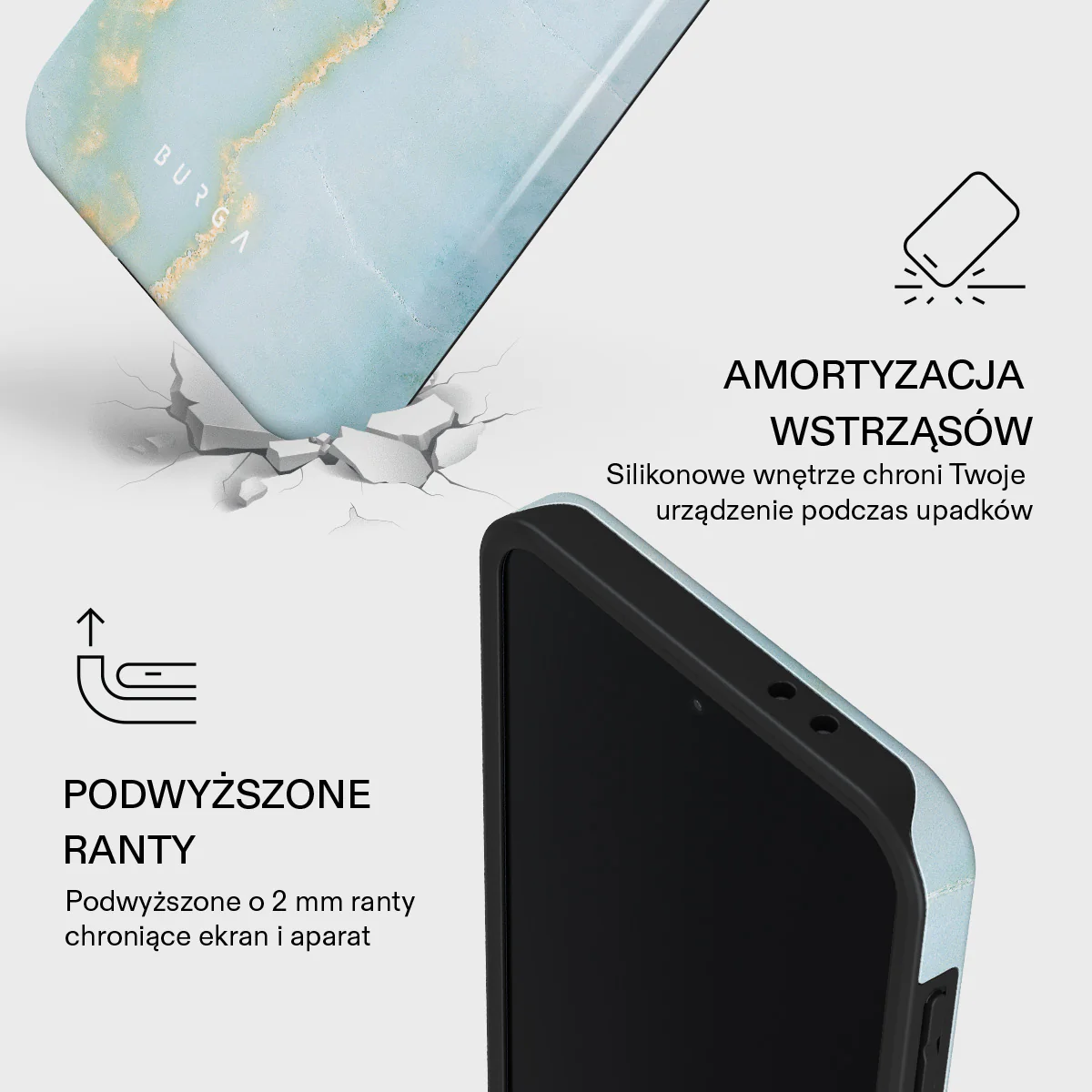 Sea Salt - Samsung Galaxy A37 5G Etui - Image 4