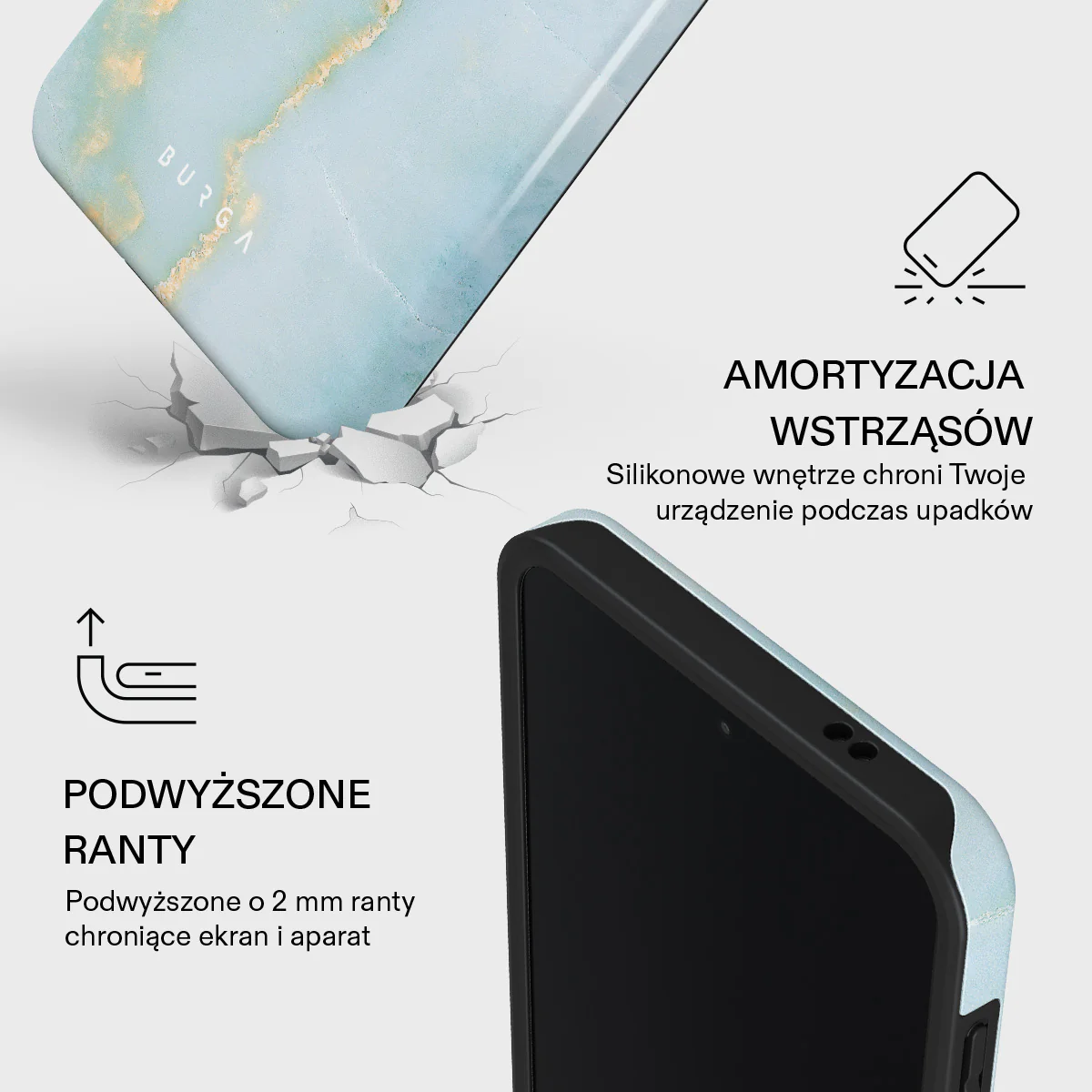 Sea Salt - Samsung Galaxy A57 5G Etui - Image 4
