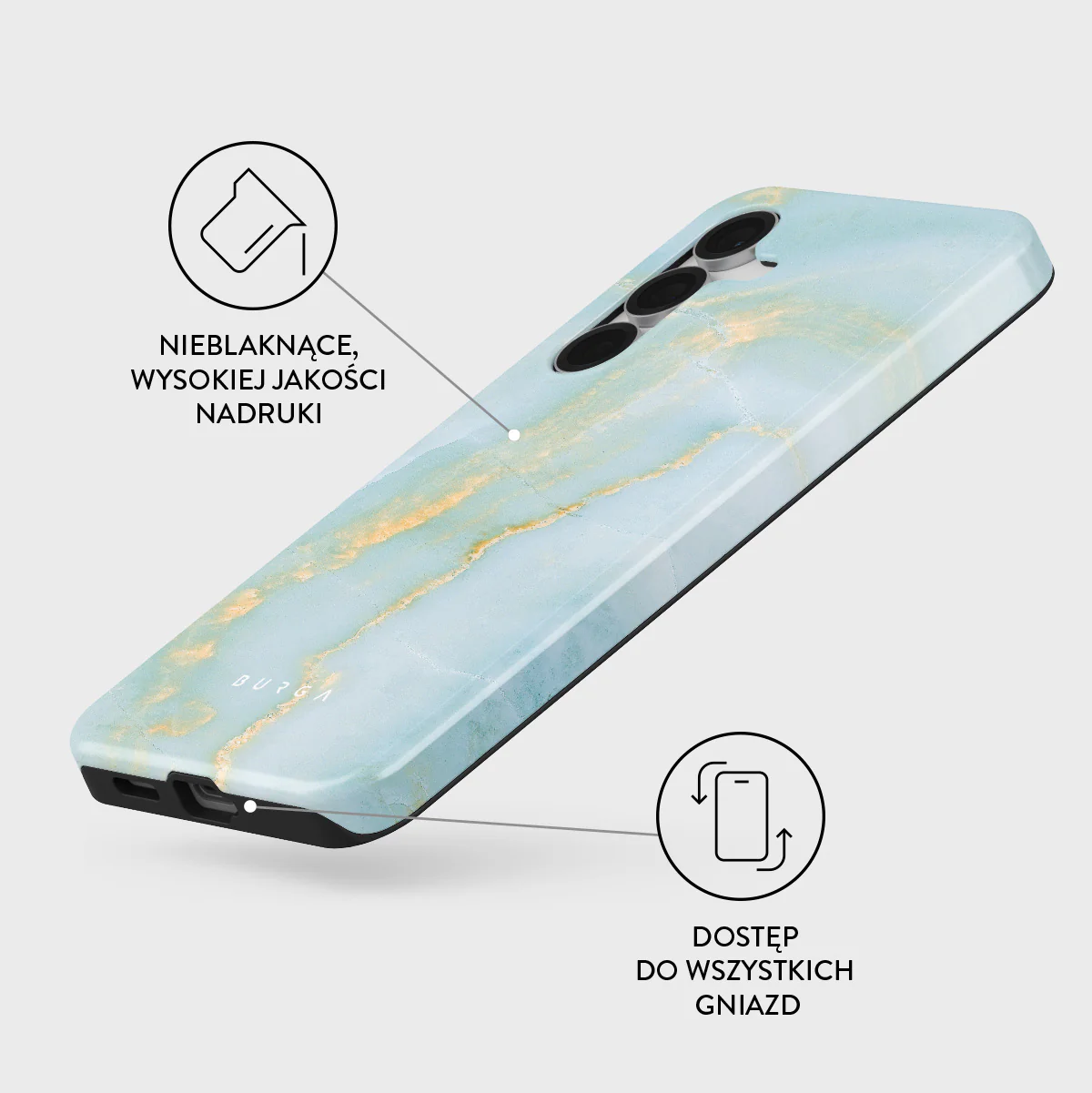 Sea Salt - Samsung Galaxy S25 FE Etui - Image 3