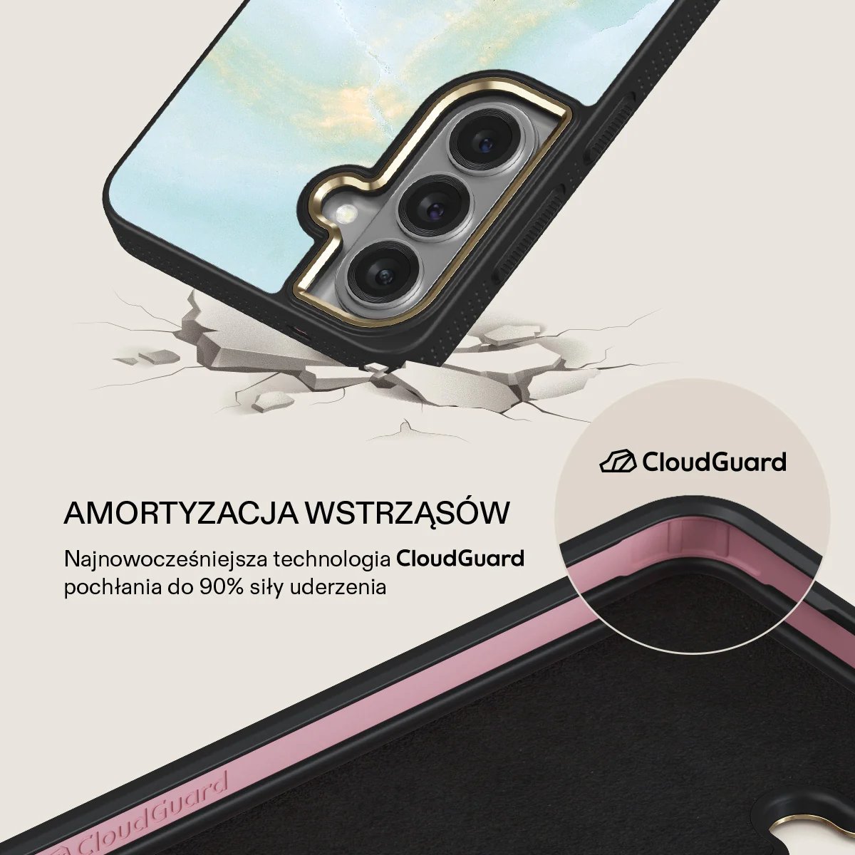 Sea Salt - Samsung Galaxy S26 Plus Etui - Image 7