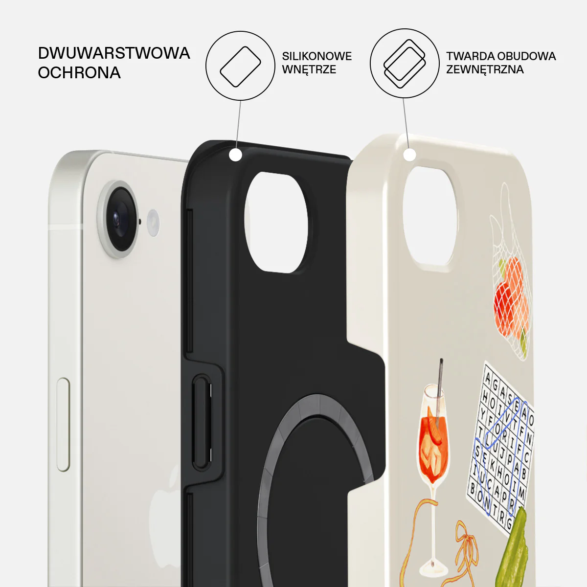 Seaside Muse - iPhone 17e Etui - Image 2