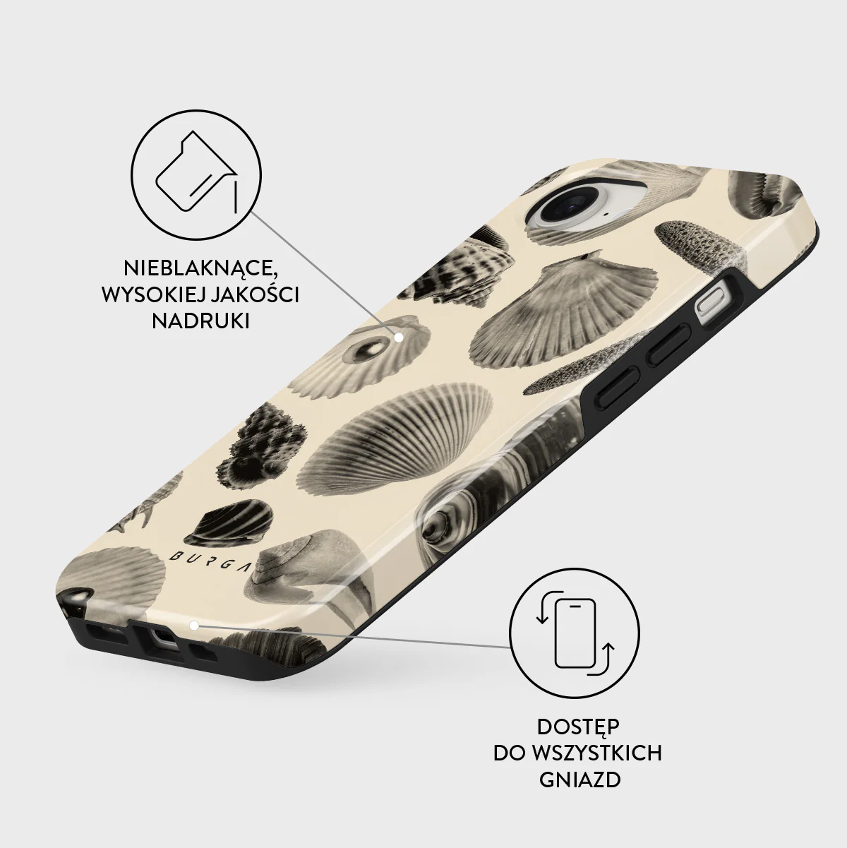 Shell Mosaic - iPhone 17e Etui - Image 3
