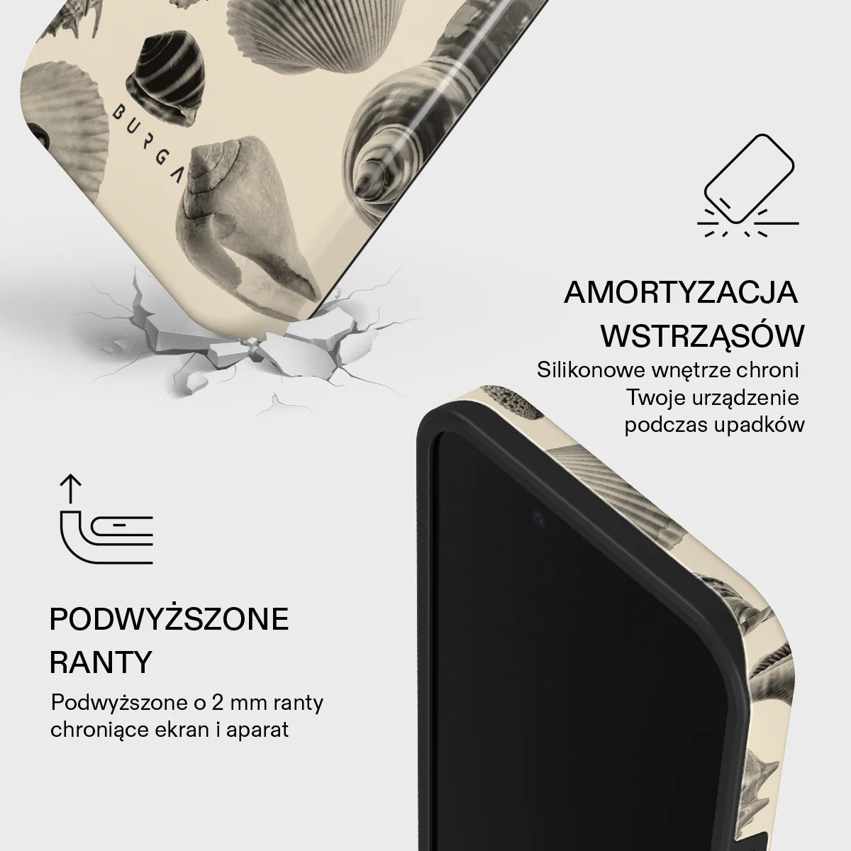 Shell Mosaic - iPhone 17e Etui - Image 4