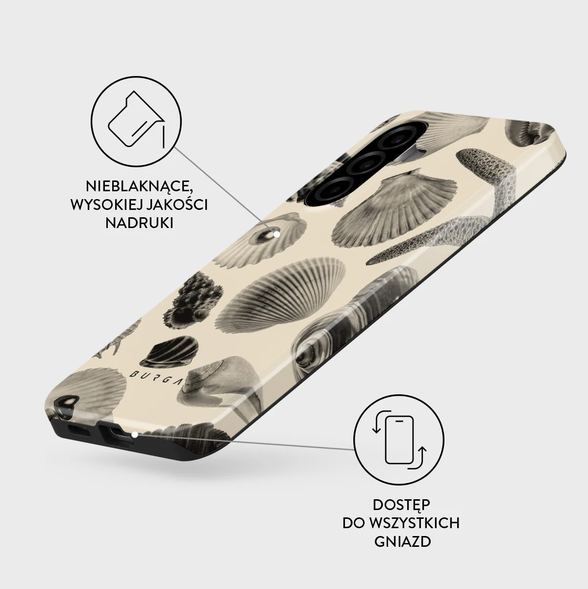 Shell Mosaic - Samsung Galaxy A57 5G Etui - Image 3