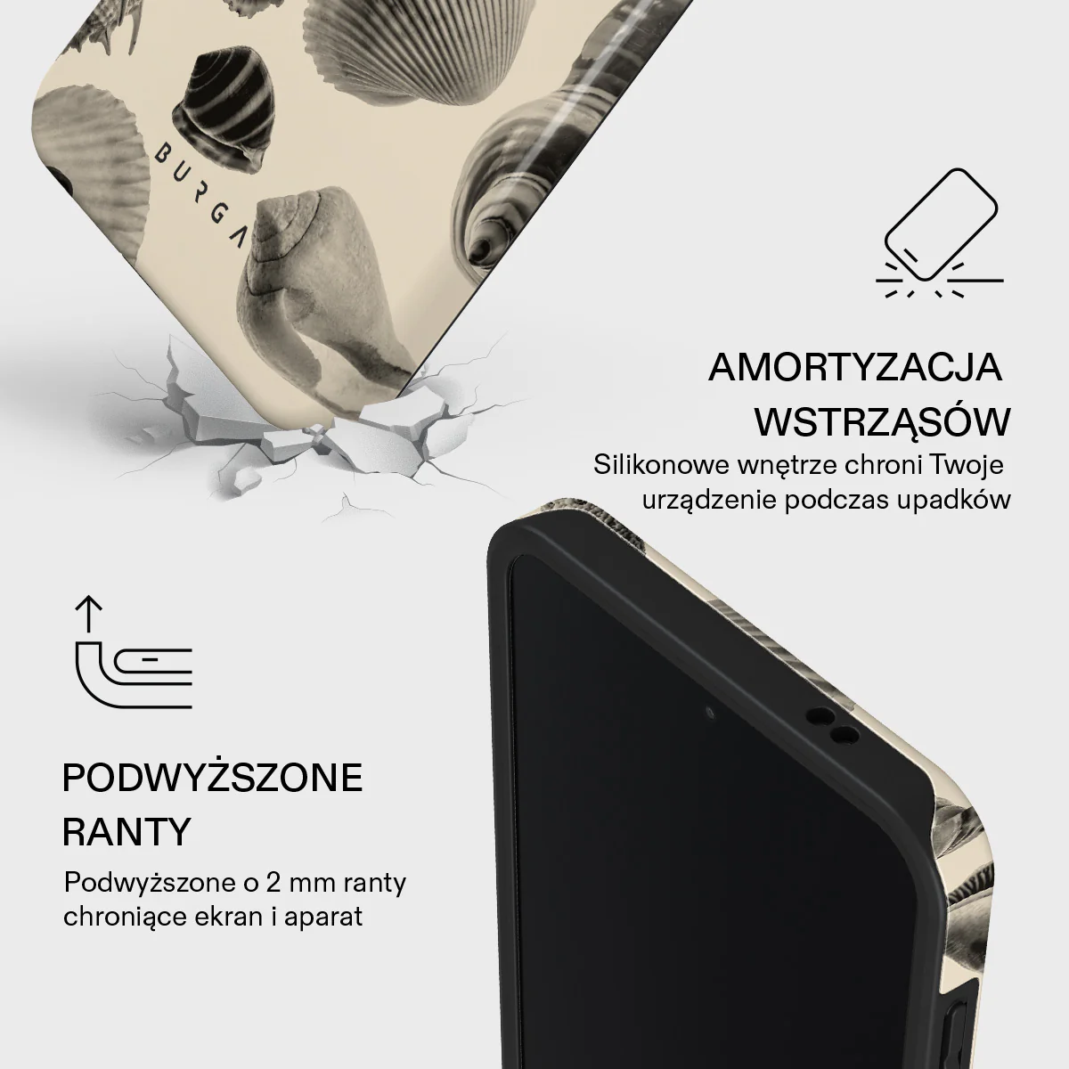 Shell Mosaic - Samsung Galaxy A57 5G Etui - Image 4