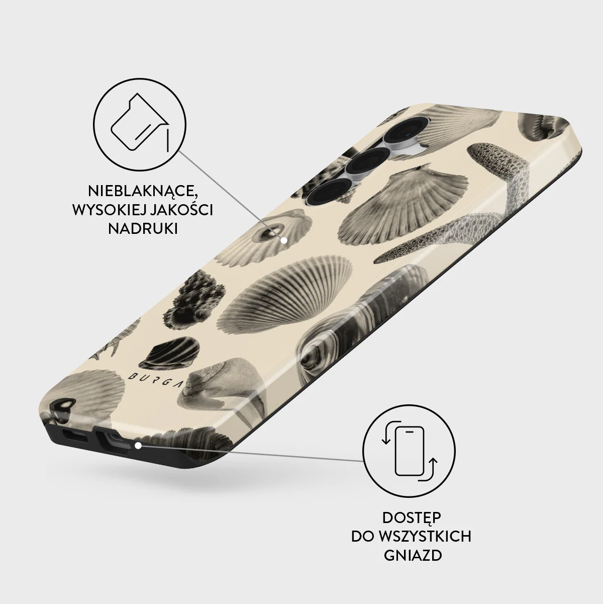 Shell Mosaic - Samsung Galaxy S25 FE Etui - Image 3