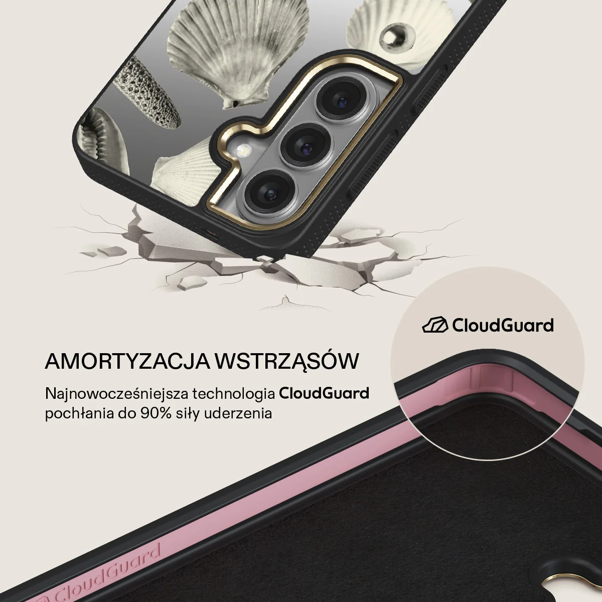Shell Mosaic - Samsung Galaxy S26 Etui - Image 42