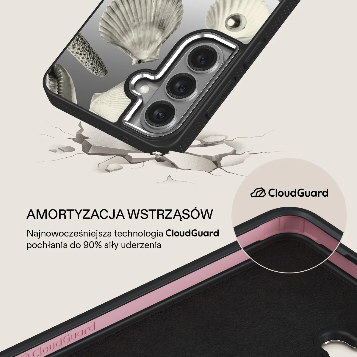 Shell Mosaic - Samsung Galaxy S26 Etui - Image 58