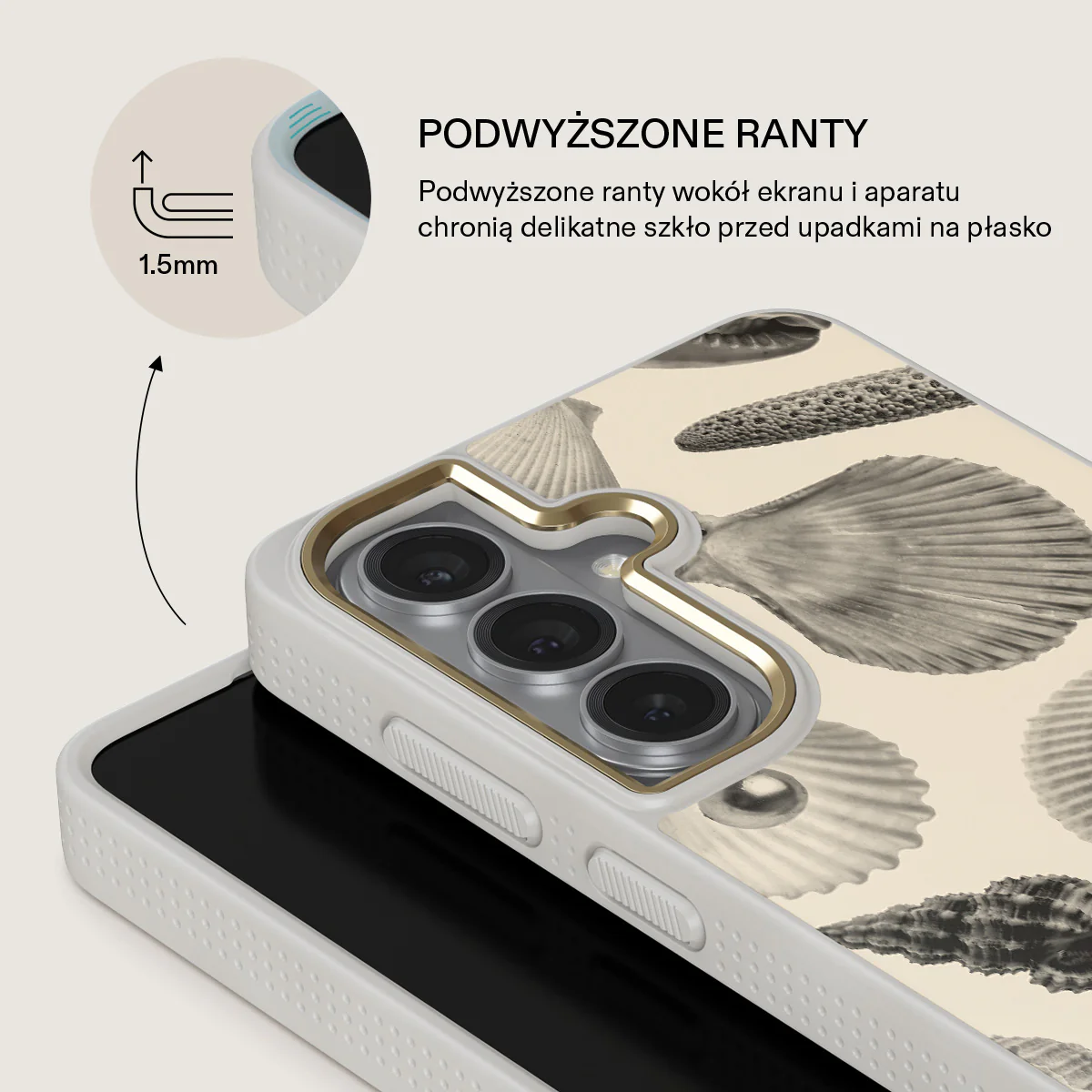 Shell Mosaic - Samsung Galaxy S26 Plus Etui - Image 29