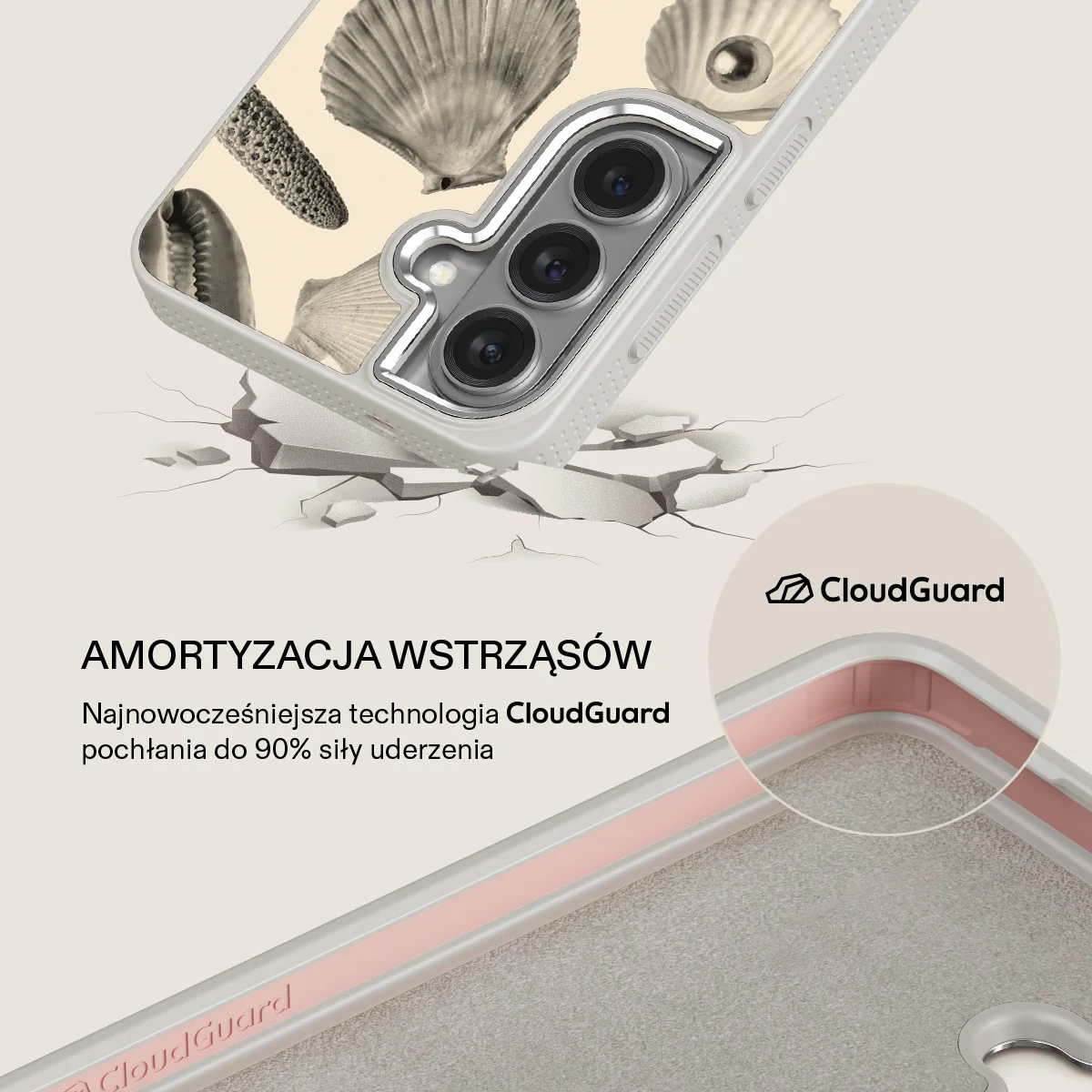 Shell Mosaic - Samsung Galaxy S26 Plus Etui - Image 35