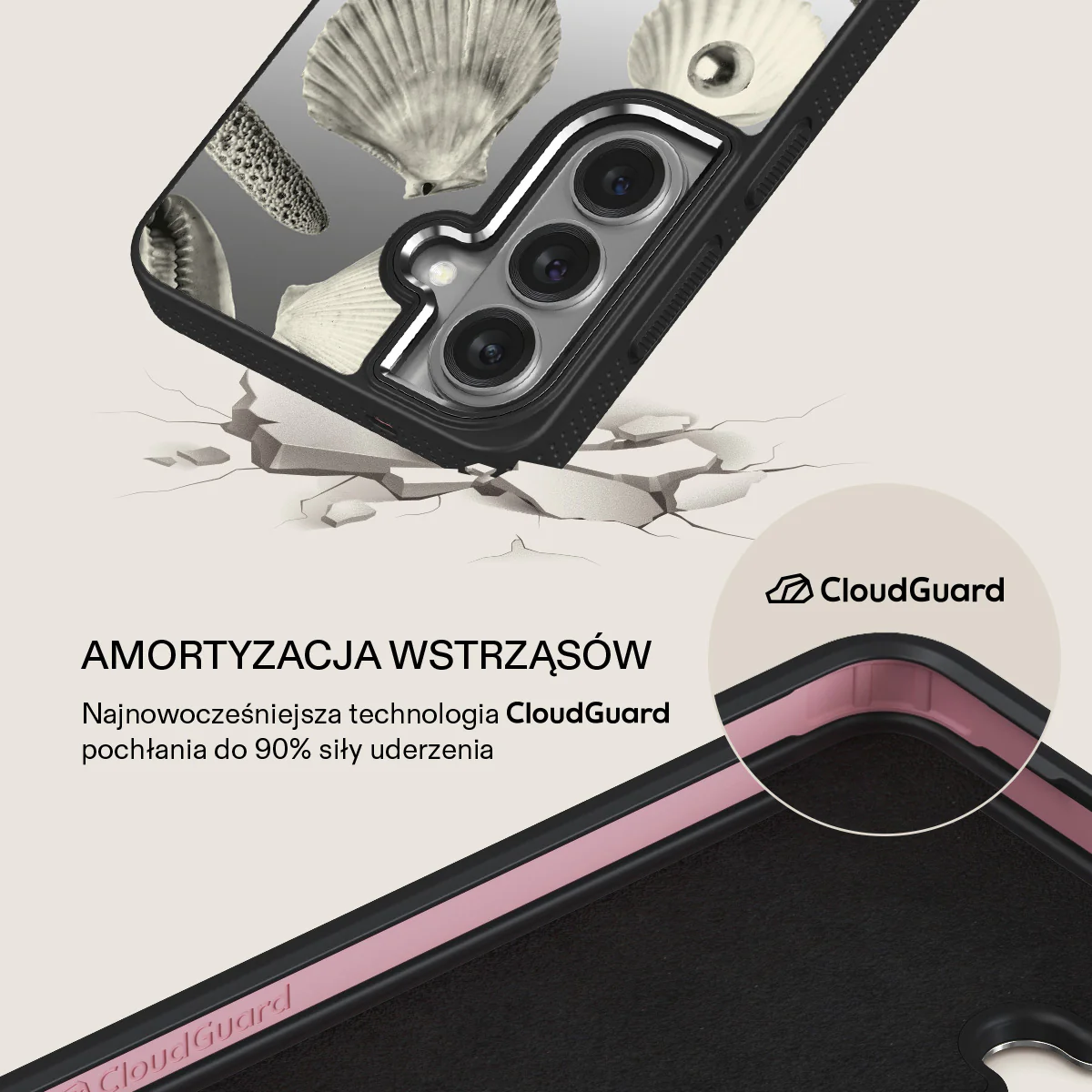 Shell Mosaic - Samsung Galaxy S26 Plus Etui - Image 50