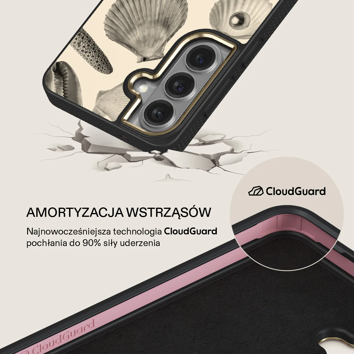 Shell Mosaic - Samsung Galaxy S26 Plus Etui - Image 7