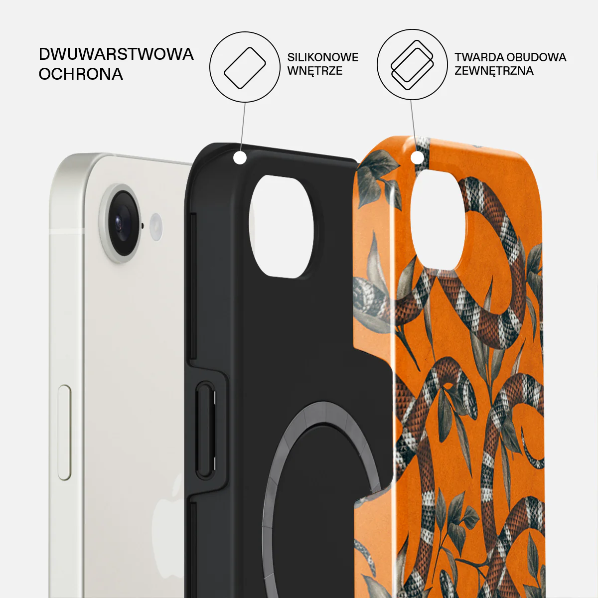 Bitter Apricot - iPhone 17e Etui - Image 2