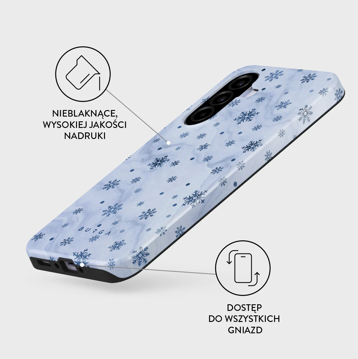 Ice Queen - Samsung Galaxy A37 5G Etui - Image 3