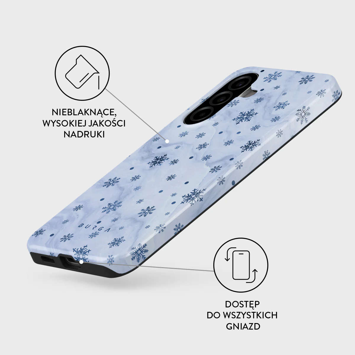 Ice Queen - Samsung Galaxy A57 5G Etui - Image 3