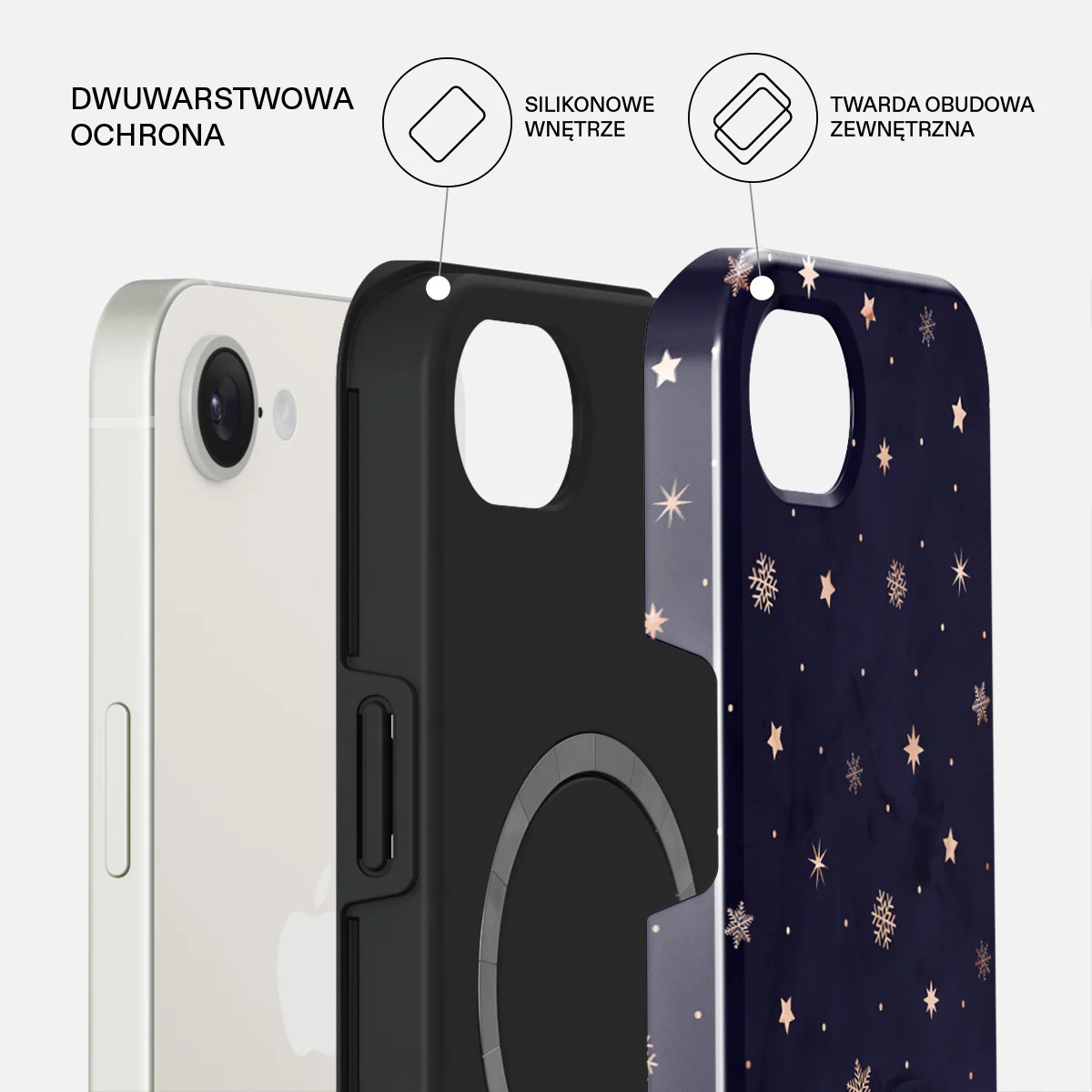 Midnight Kiss - iPhone 17e Etui - Image 2
