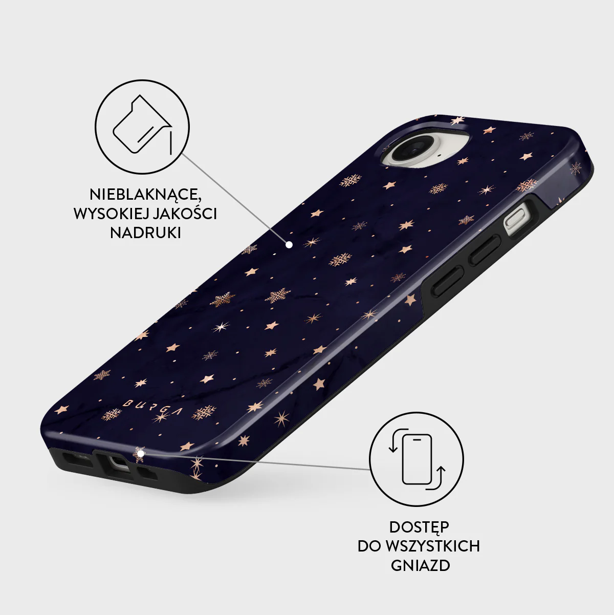 Midnight Kiss - iPhone 17e Etui - Image 3