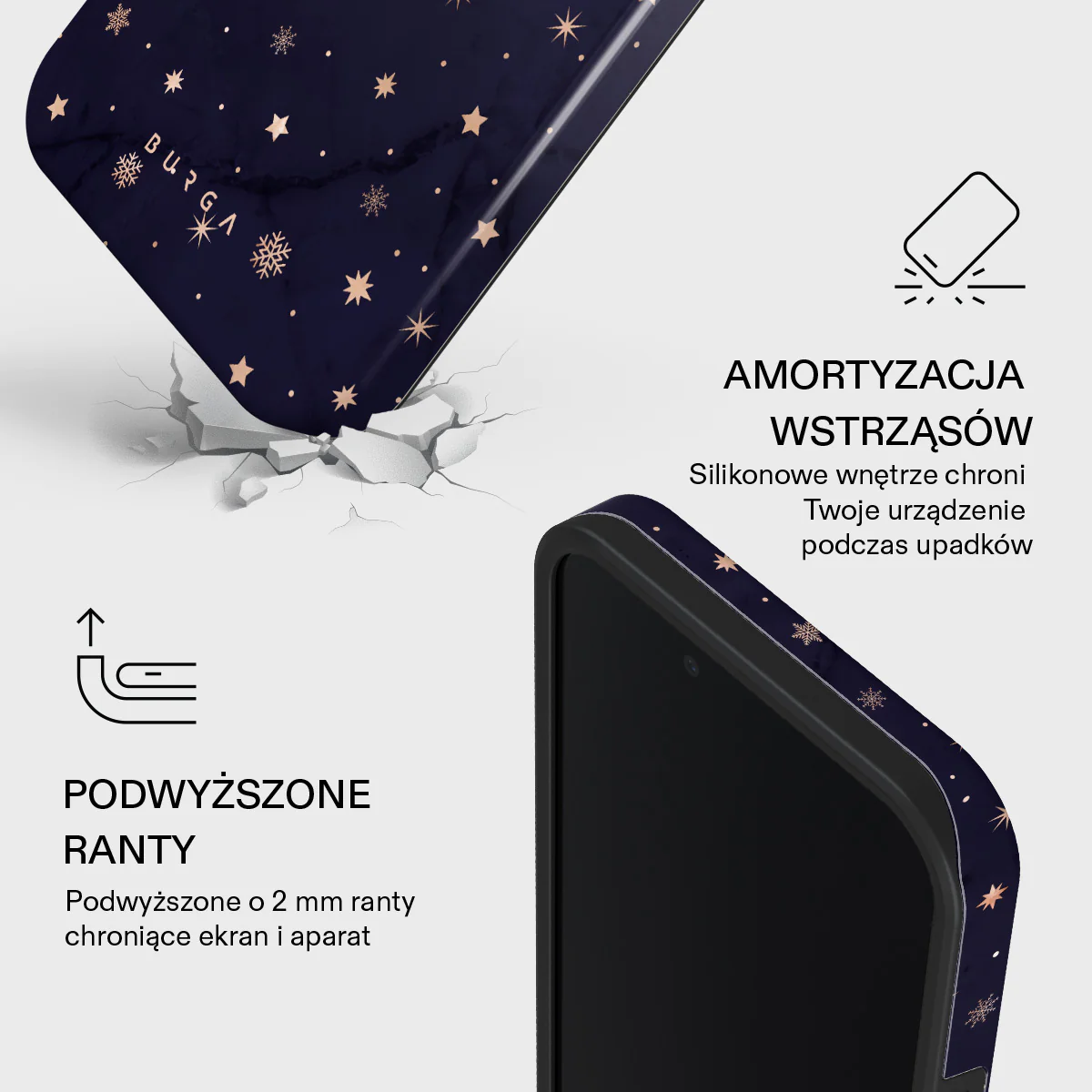 Midnight Kiss - iPhone 17e Etui - Image 4