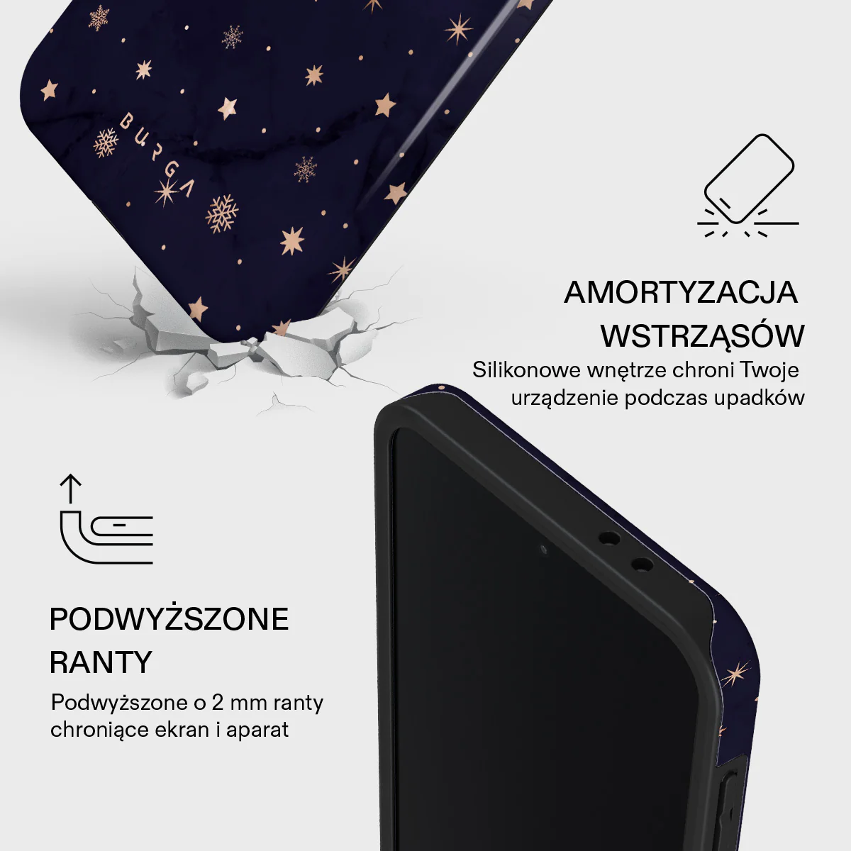 Midnight Kiss - Samsung Galaxy A37 5G Etui - Image 4