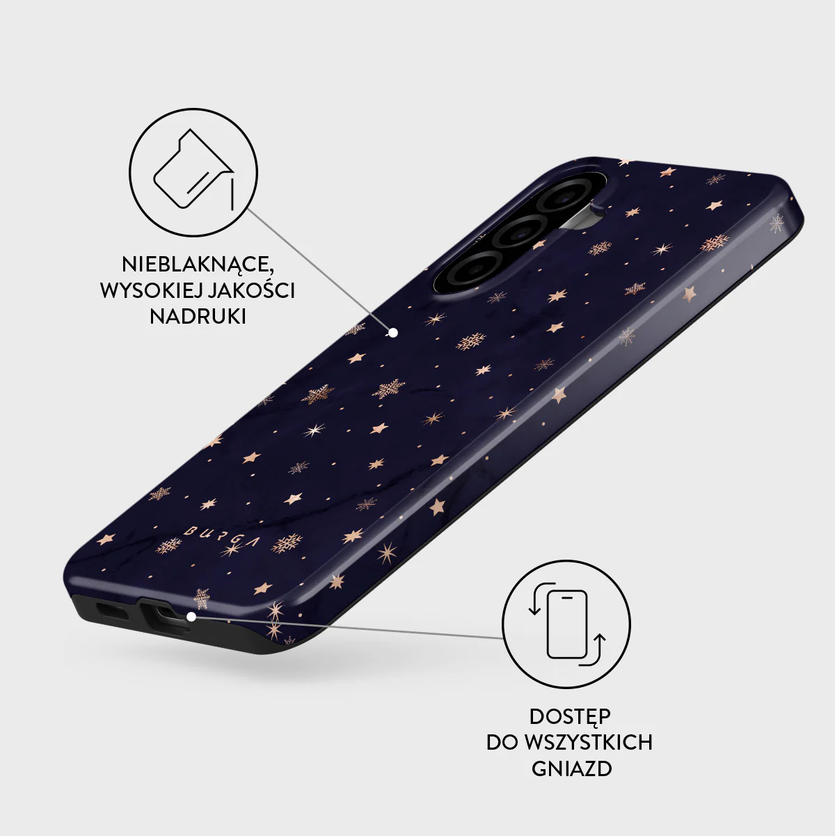 Midnight Kiss - Samsung Galaxy A57 5G Etui - Image 3
