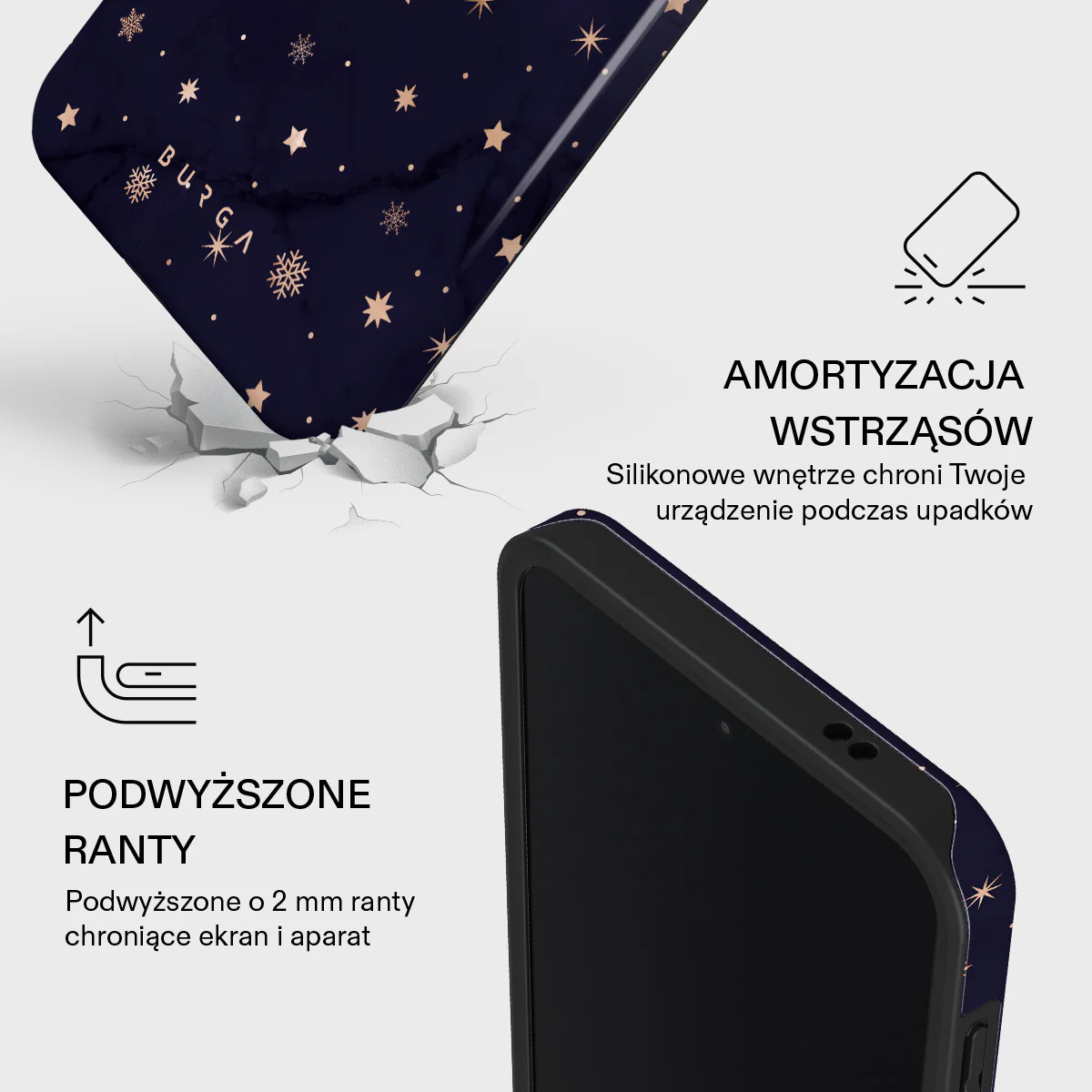 Midnight Kiss - Samsung Galaxy A57 5G Etui - Image 4