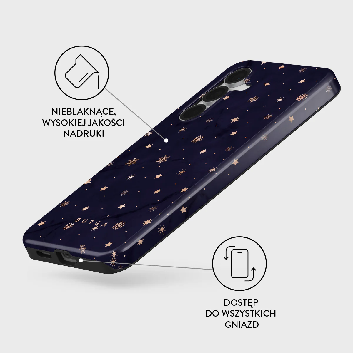 Midnight Kiss - Samsung Galaxy S25 FE Etui - Image 3