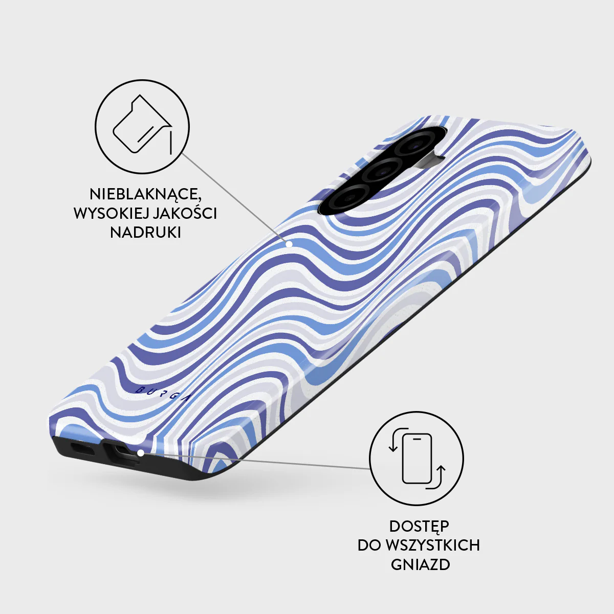 Stay Groovy - Samsung Galaxy A57 5G Etui - Image 3