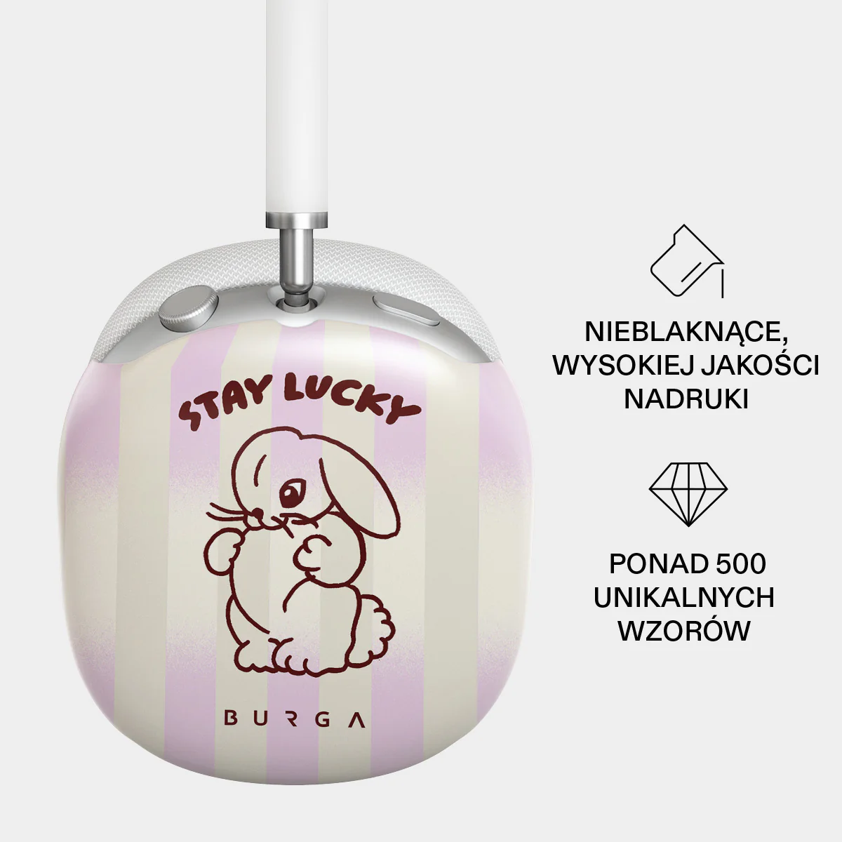 Stay Lucky - Etui AirPods Max - Image 2