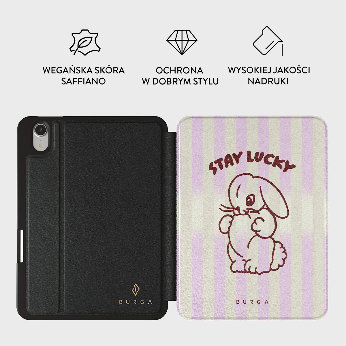 Stay Lucky - Etui na iPad Mini 8.3 (A17 Pro/6 generacji) - Image 2