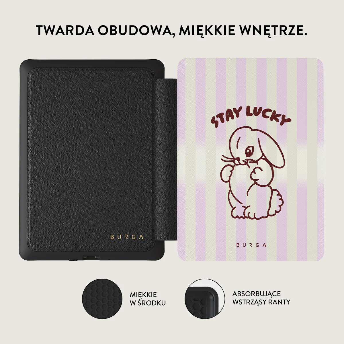 Stay Lucky - Etui na Kindle Paperwhite (12 generacji) - Image 4