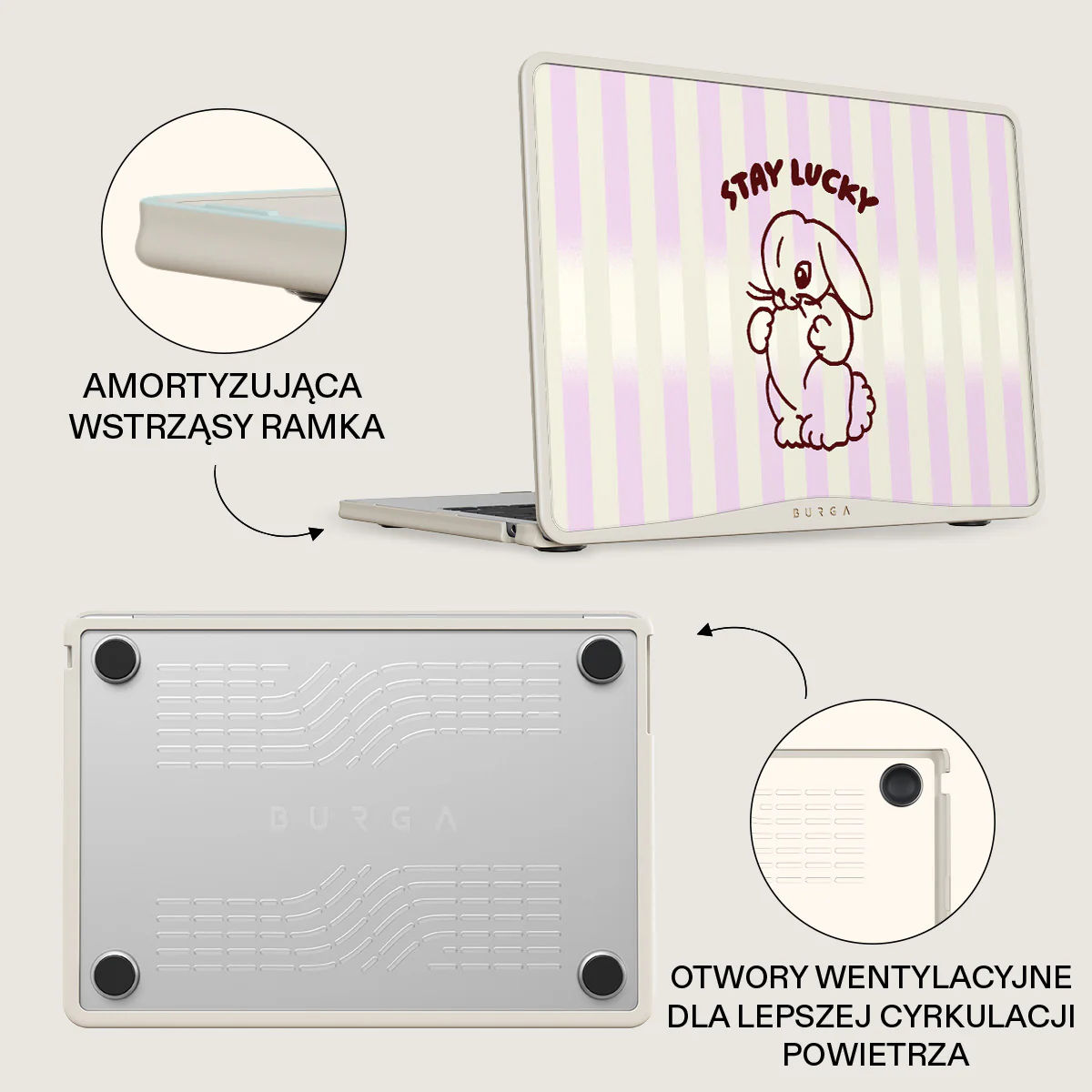 Stay Lucky - Etui do MacBooka - Image 5