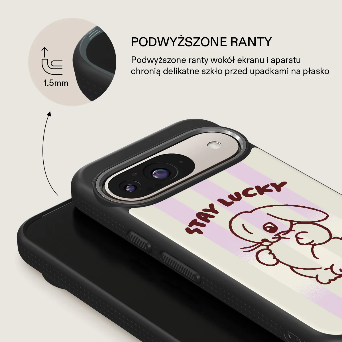 Stay Lucky - Google Pixel 10 Etui - Image 15