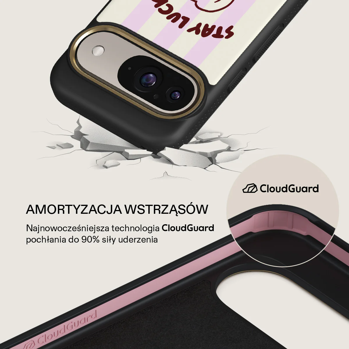 Stay Lucky - Google Pixel 10 Pro Etui - Image 7