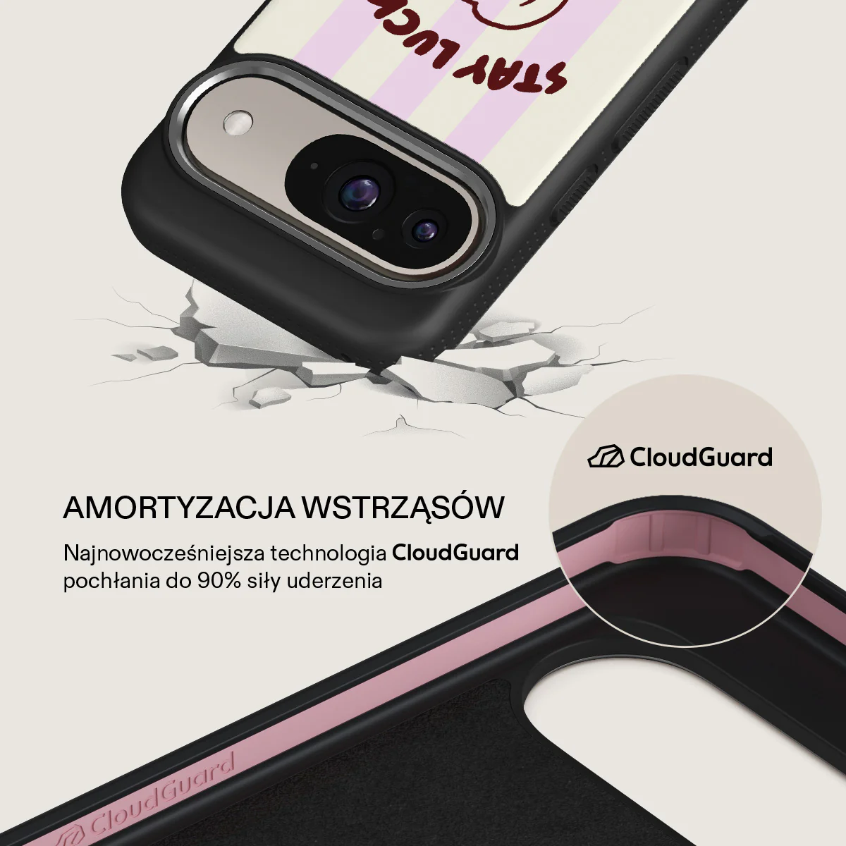 Stay Lucky - Google Pixel 10 Pro XL Etui - Image 14