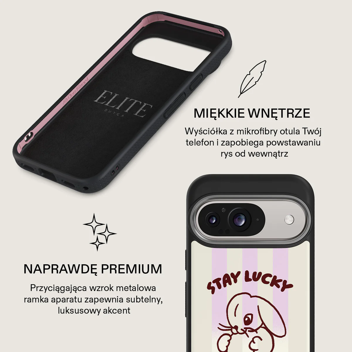 Stay Lucky - Google Pixel 10 Pro XL Etui - Image 17